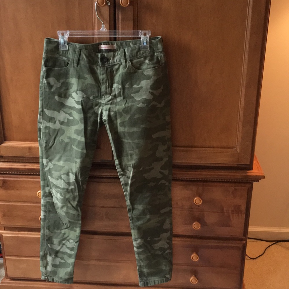 Banana republic camouflage pants